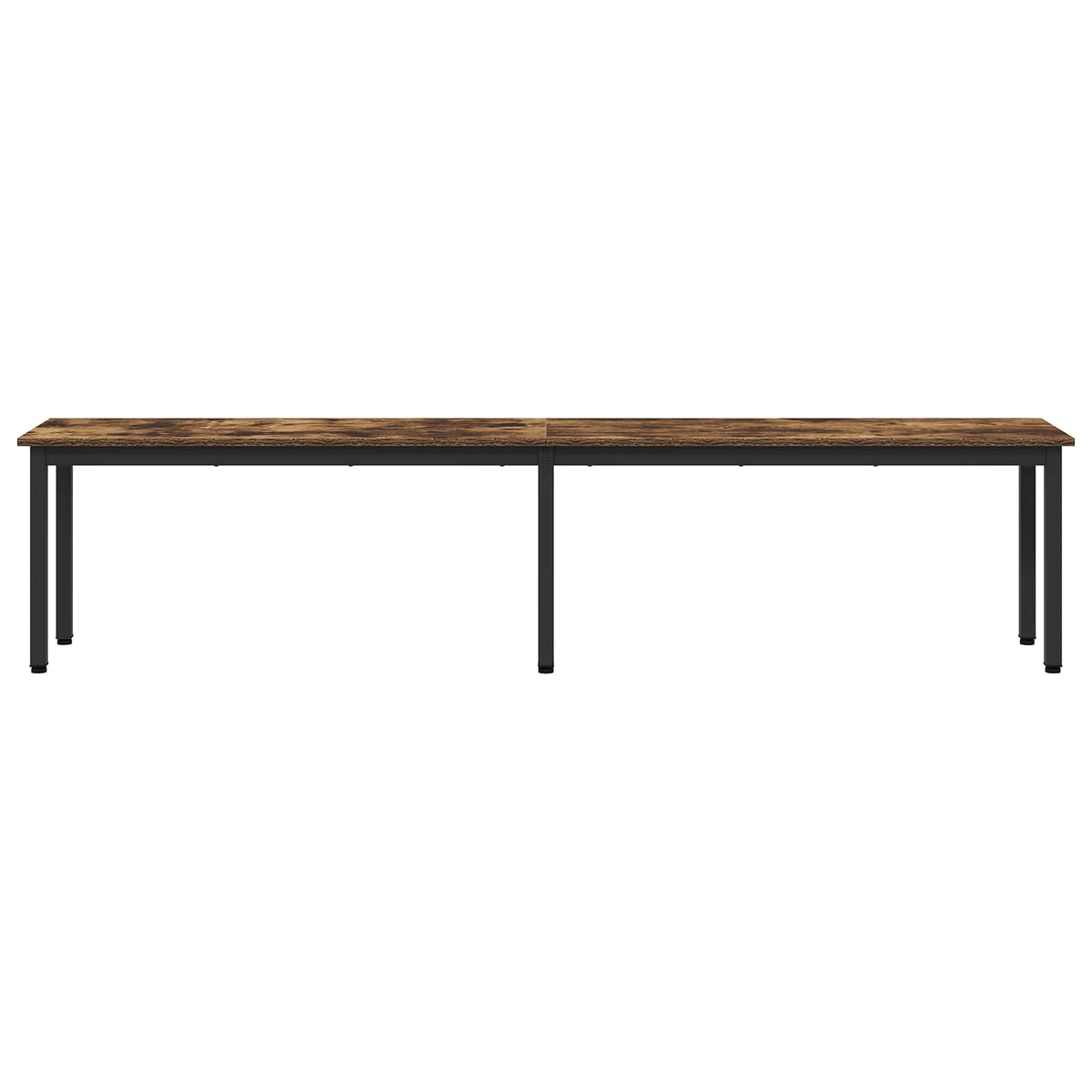 vidaXL ławka Dąb dymny 200 x 35 x 45 cm Drewno inżynieryjne