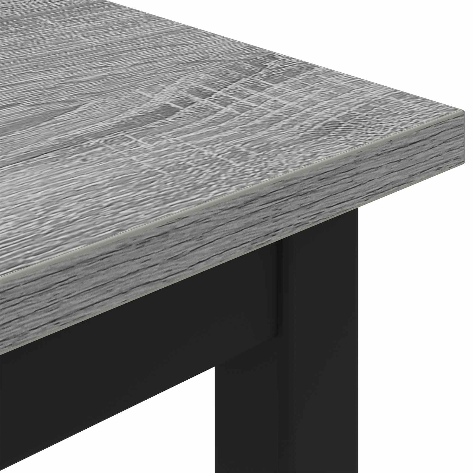vidaXL ławka Szary Sonoma 200 x 35 x 45 cm Materiał drewnopochodny