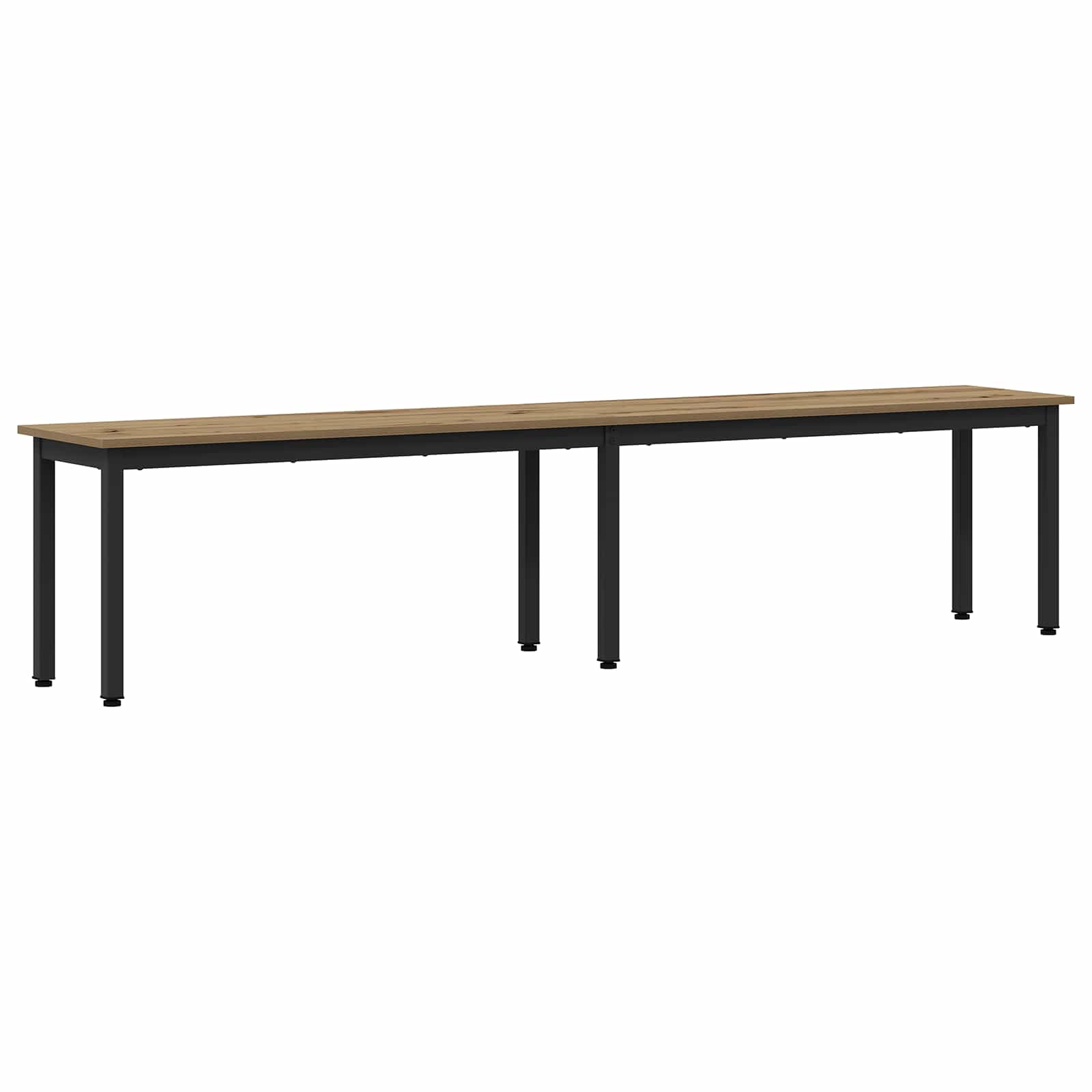 vidaXL ławka Dąb rzemieślniczy 200 x 35 x 45 cm Drewno inżynieryjne