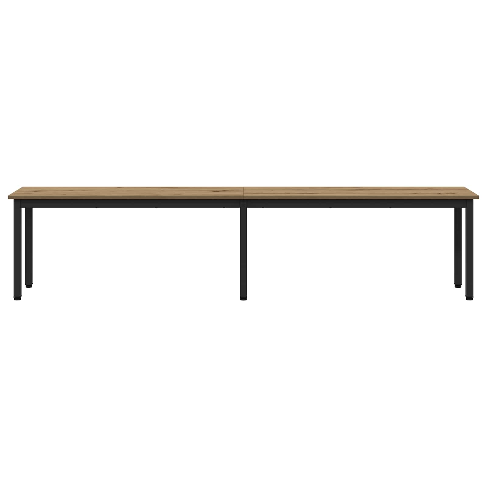 vidaXL ławka Dąb rzemieślniczy 200 x 35 x 45 cm Drewno inżynieryjne