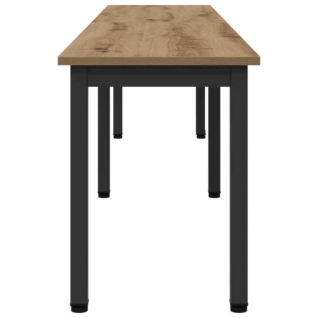 vidaXL ławka Dąb rzemieślniczy 200 x 35 x 45 cm Drewno inżynieryjne