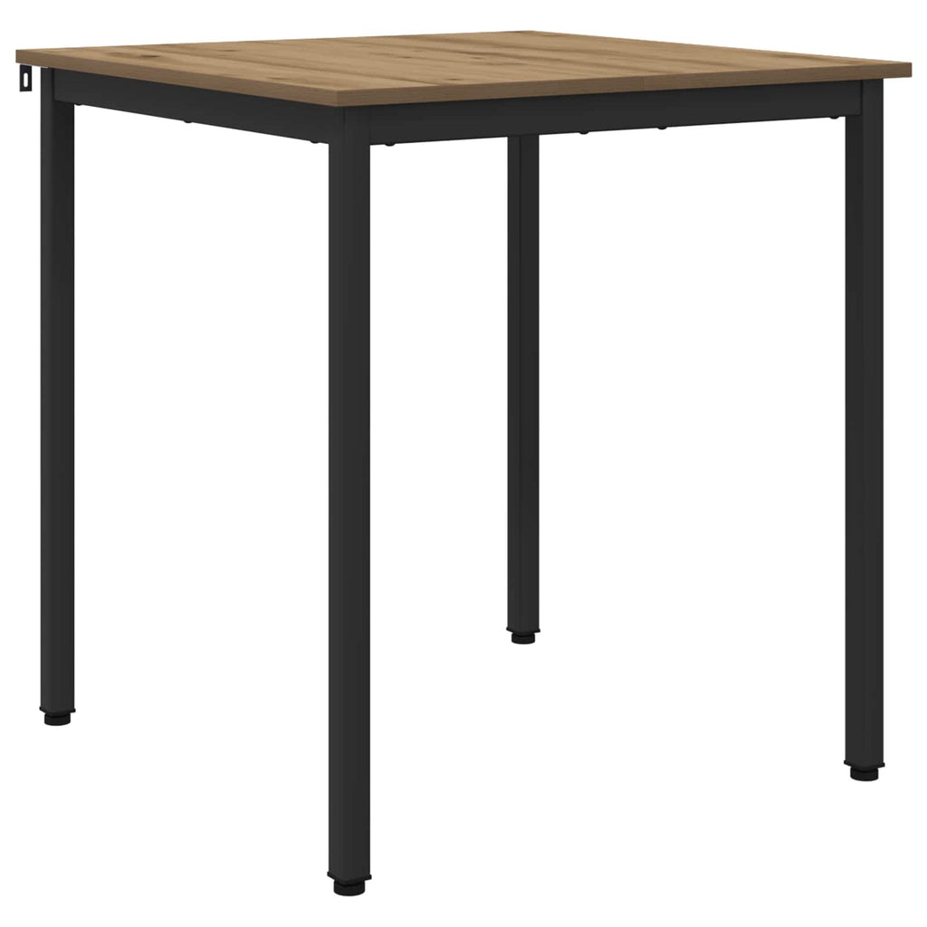 vidaXL Stoły do jadalni 70 x 70 x 75 cm METAL Kwadrat