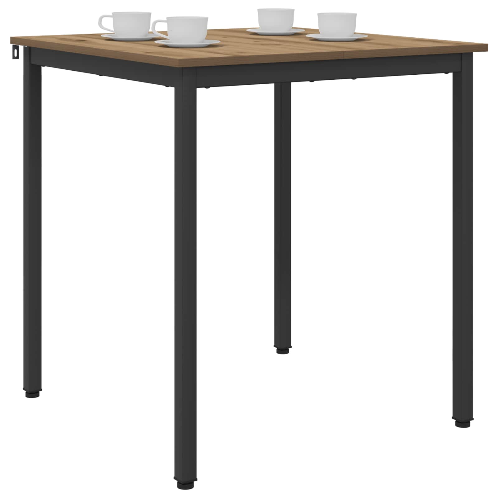 vidaXL Stoły do jadalni 70 x 70 x 75 cm METAL Kwadrat