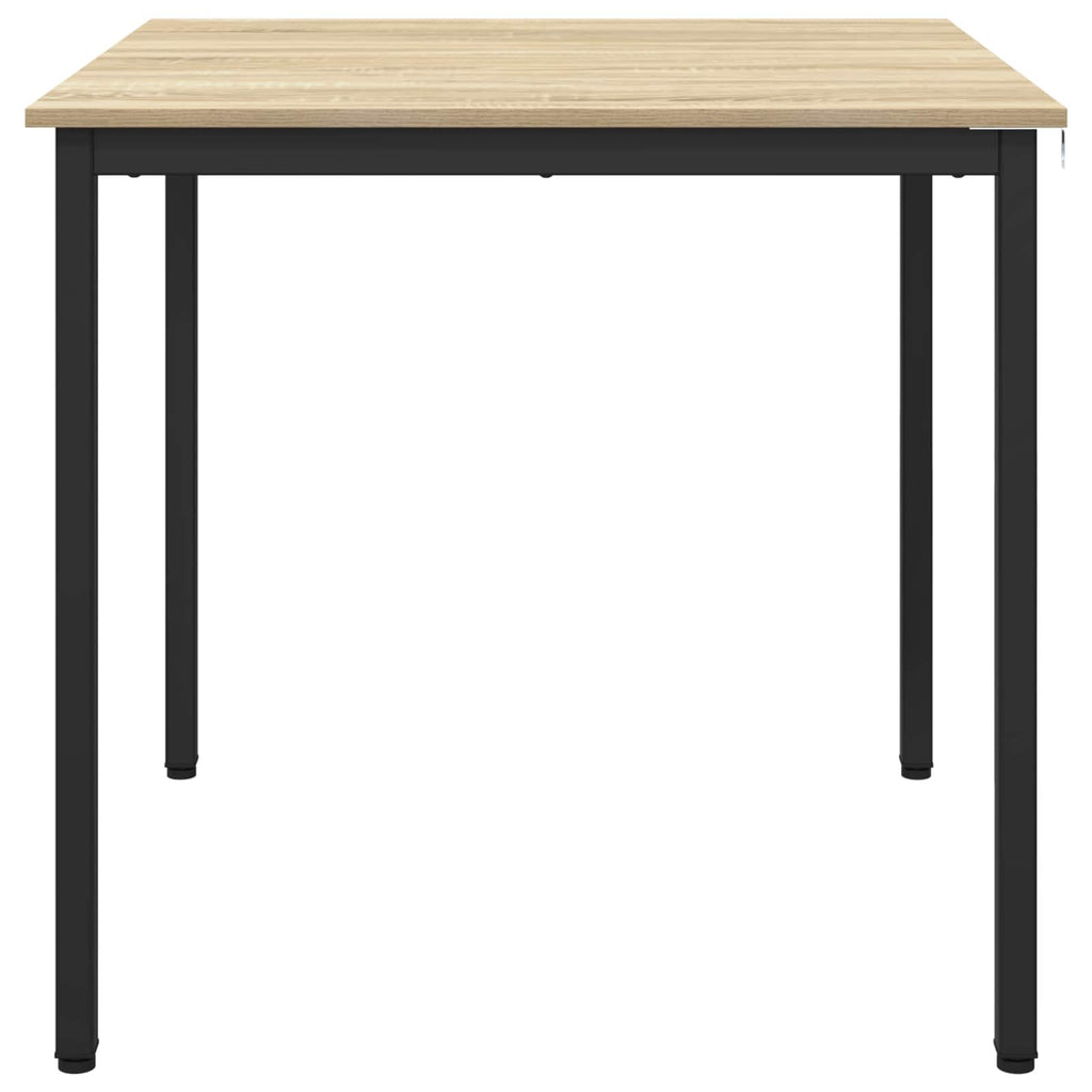 vidaXL Stoły do jadalni 80 x 80 x 75 cm METAL Kwadrat