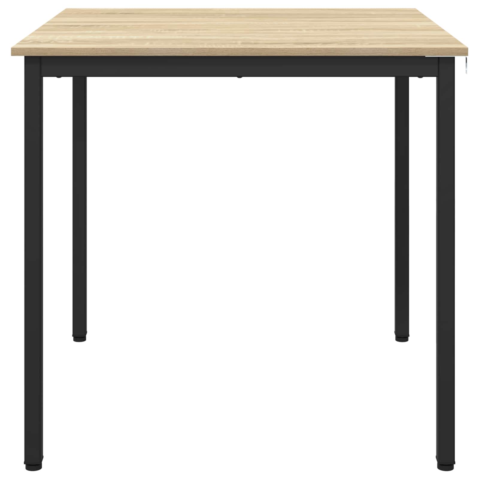 vidaXL Stoły do jadalni 80 x 80 x 75 cm METAL Kwadrat