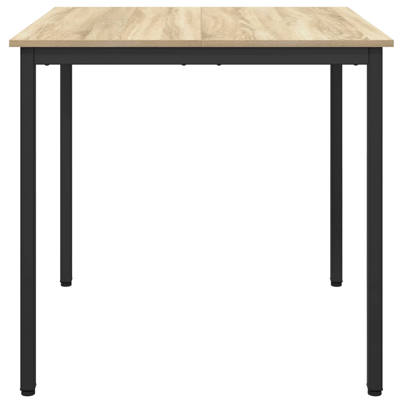 vidaXL Stoły do jadalni 80 x 80 x 75 cm METAL Kwadrat