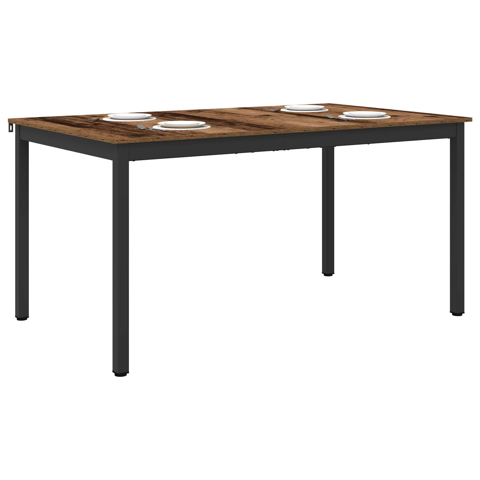 vidaXL Stoły do jadalni 150 x 78 x 75 cm METAL