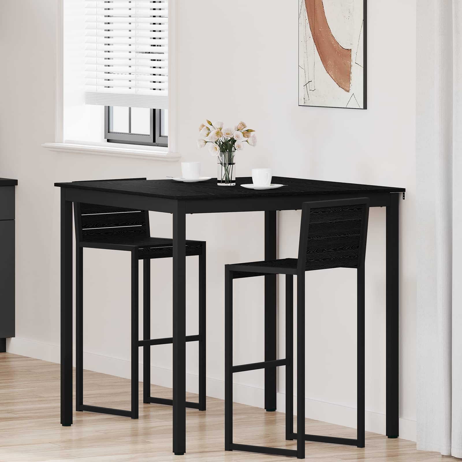 vidaXL Stojący Stół Barowy Materiał drewnopochodny