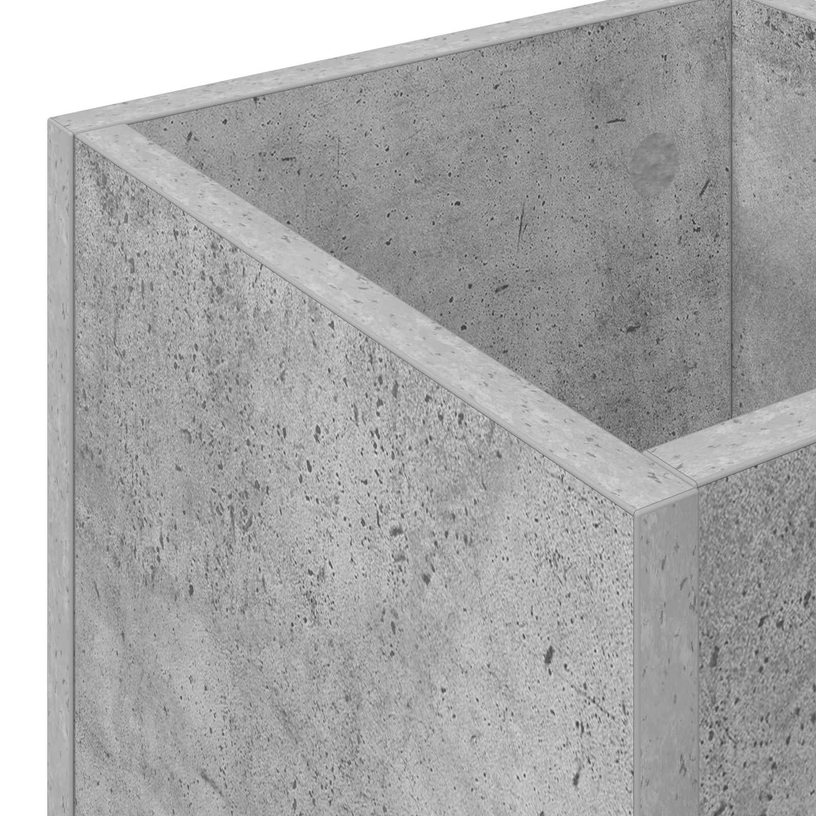 vidaXL Stojak na parasol Betonowy szary 25 x 24,5 x 64 cm