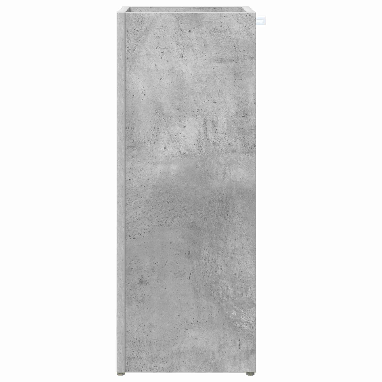 vidaXL Stojak na parasol Betonowy szary 25 x 24,5 x 64 cm