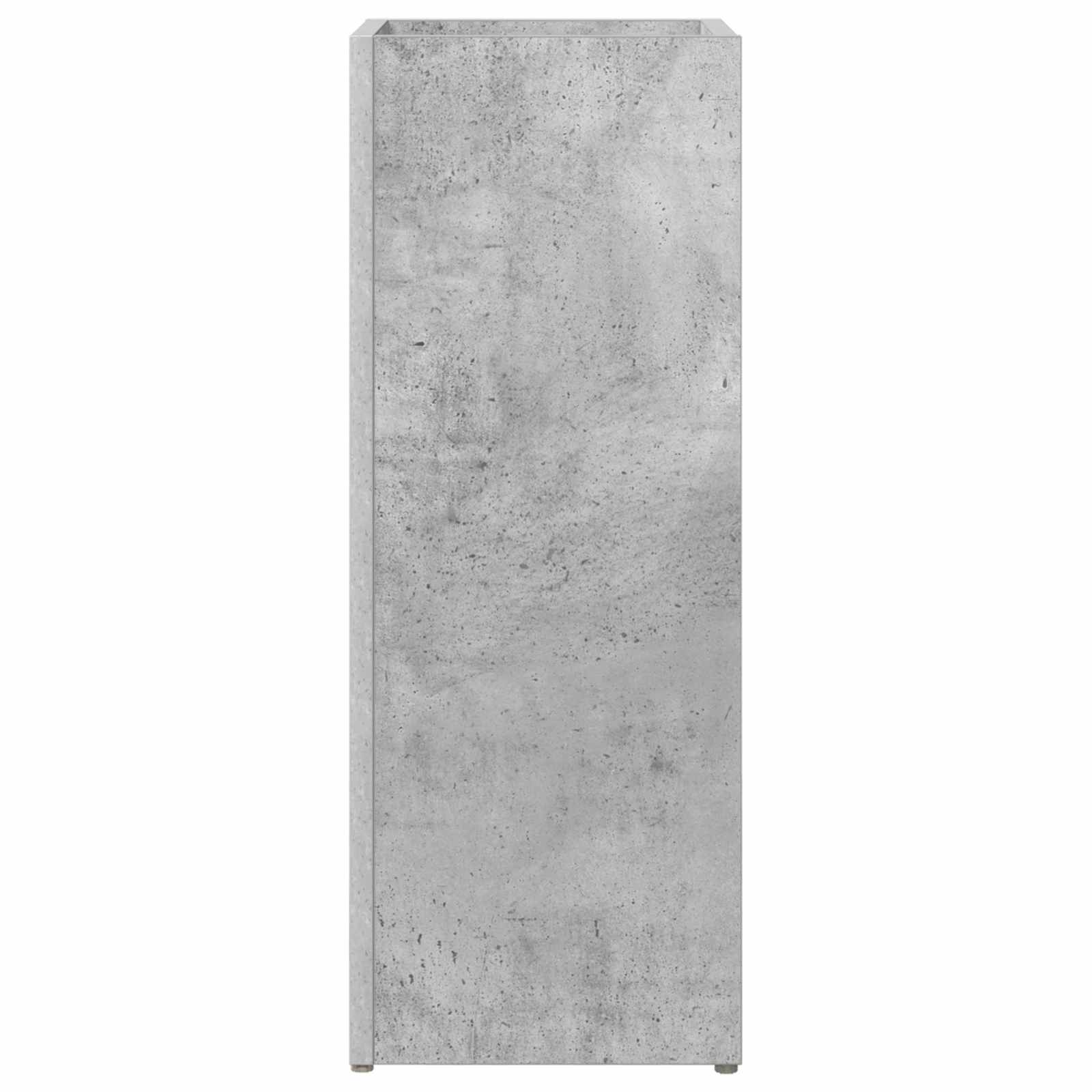vidaXL Stojak na parasol Betonowy szary 25 x 24,5 x 64 cm