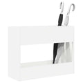 vidaXL Stojak na parasol Biały 65 x 24 x 50 cm Drewno inżynieryjne