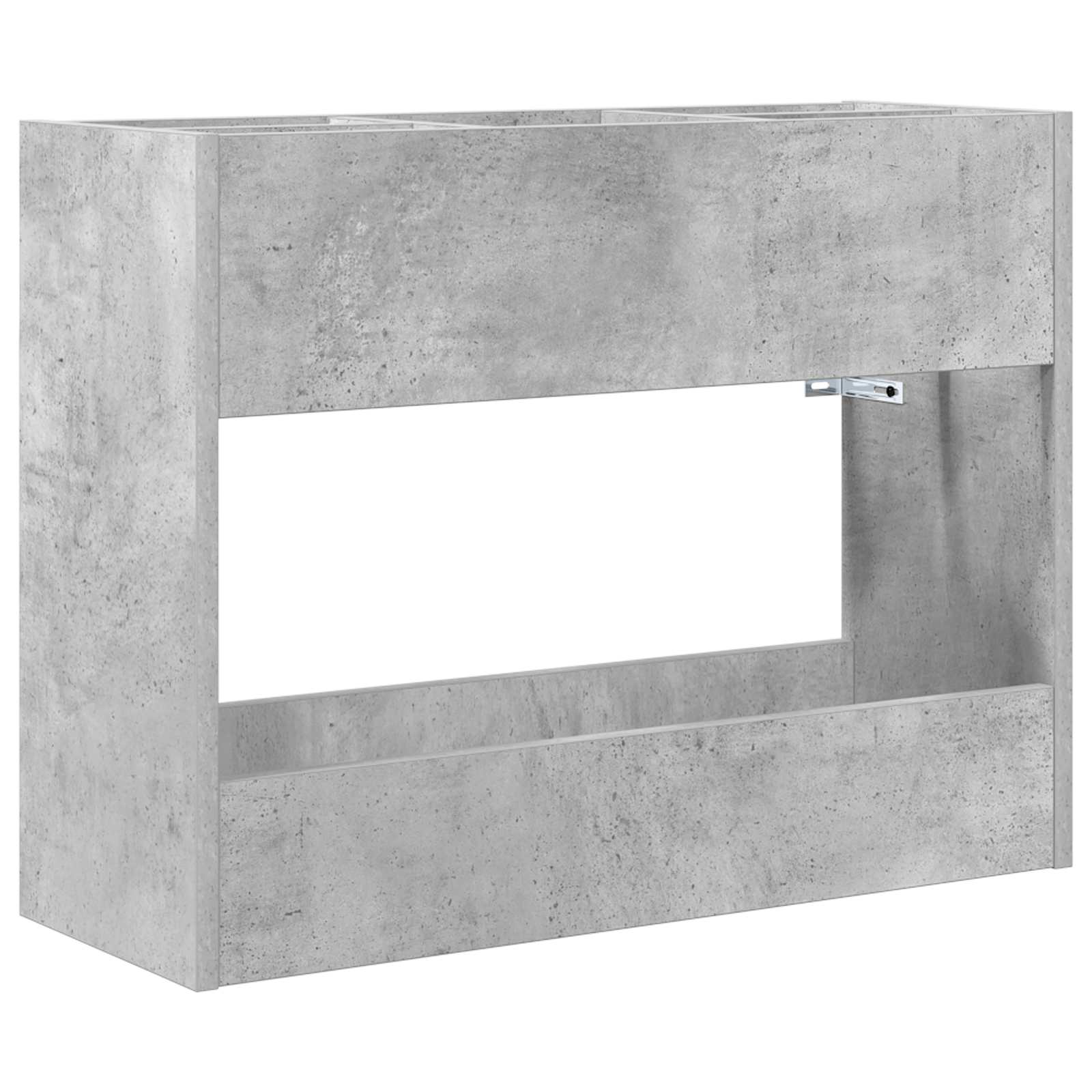 vidaXL Stojak na parasol Betonowy szary 65 x 24 x 50 cm