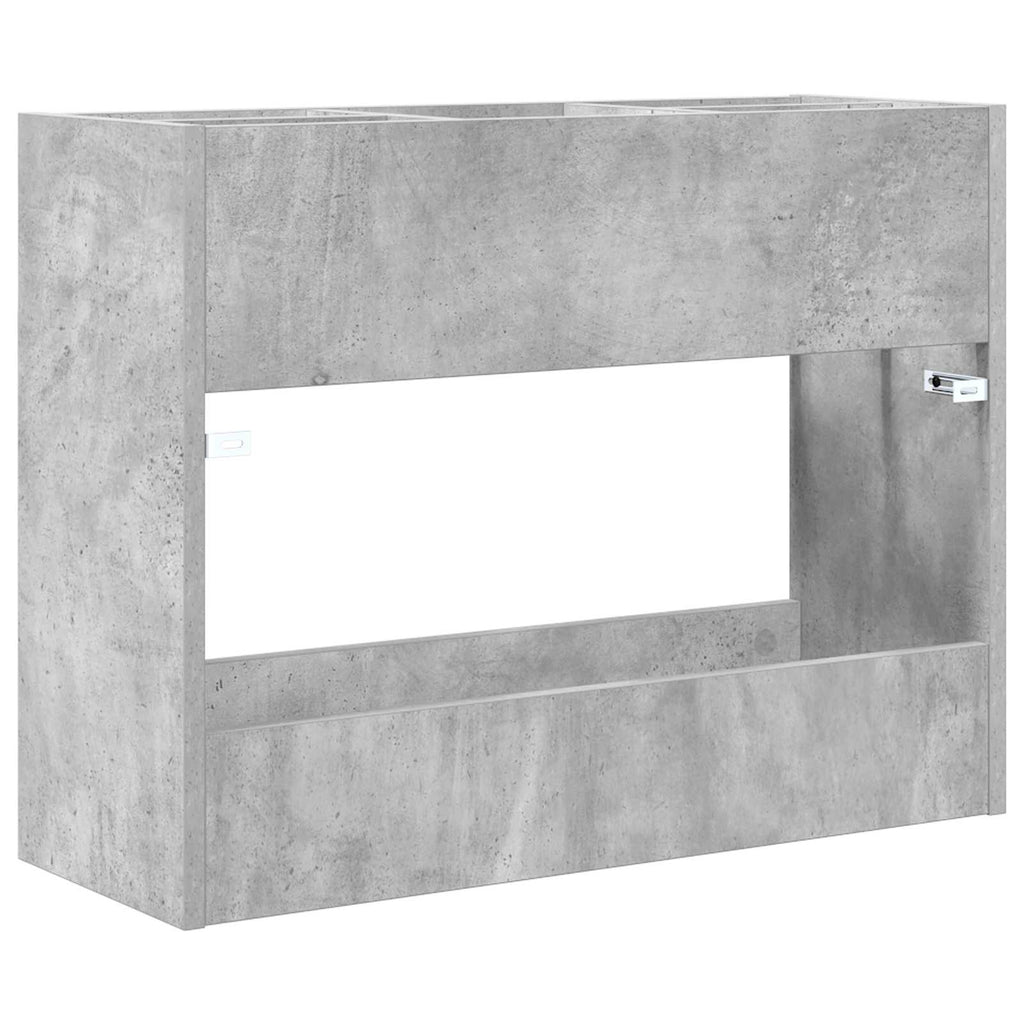 vidaXL Stojak na parasol Betonowy szary 65 x 24 x 50 cm