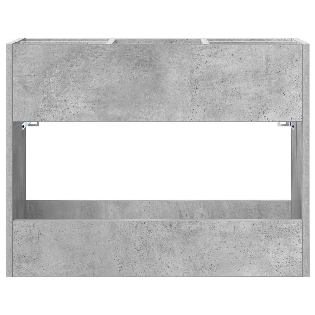 vidaXL Stojak na parasol Betonowy szary 65 x 24 x 50 cm