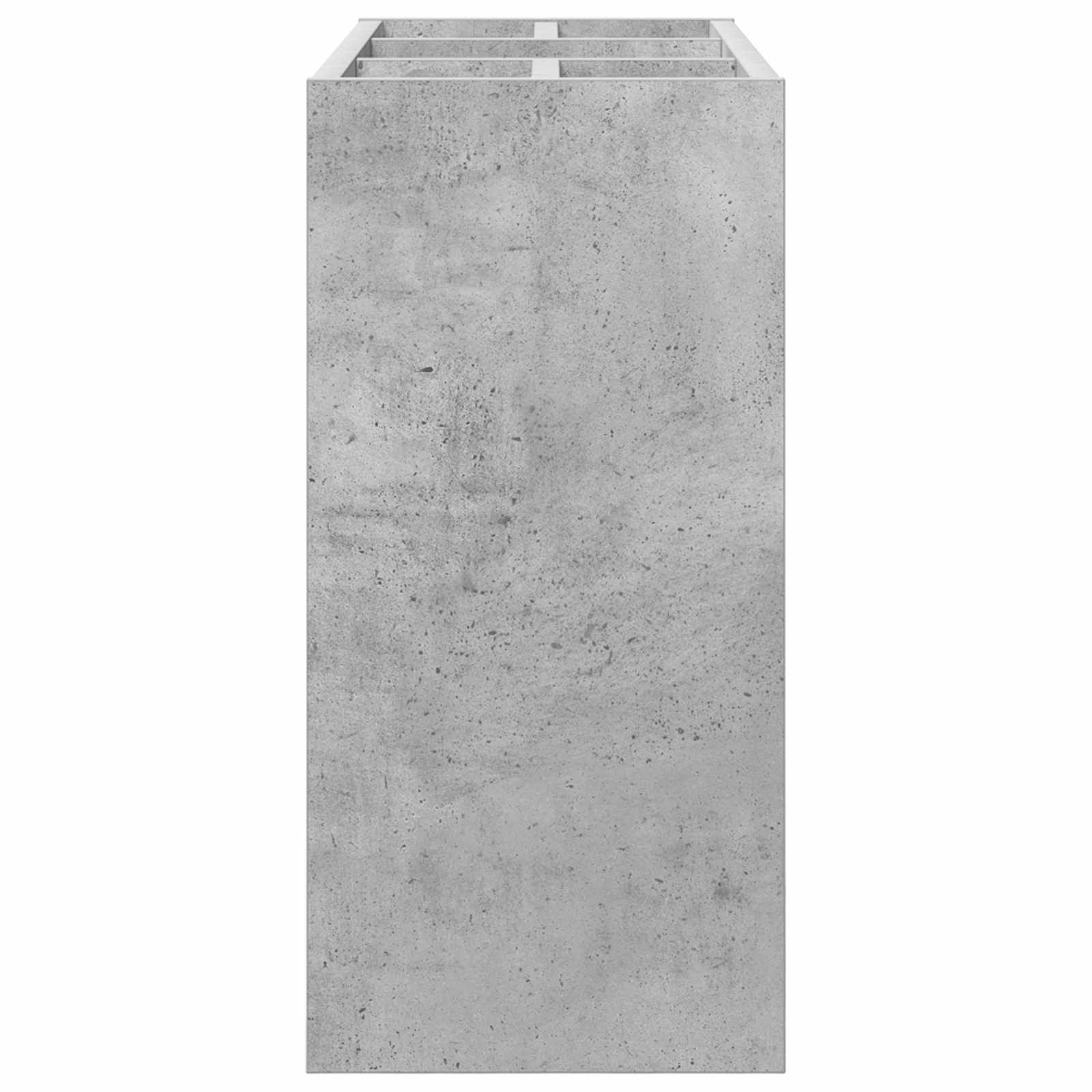 vidaXL Stojak na parasol Betonowy szary 65 x 24 x 50 cm