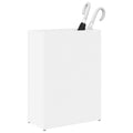 vidaXL Stojak na parasol Biały 40 x 20 x 55,5 cm Drewno inżynieryjne
