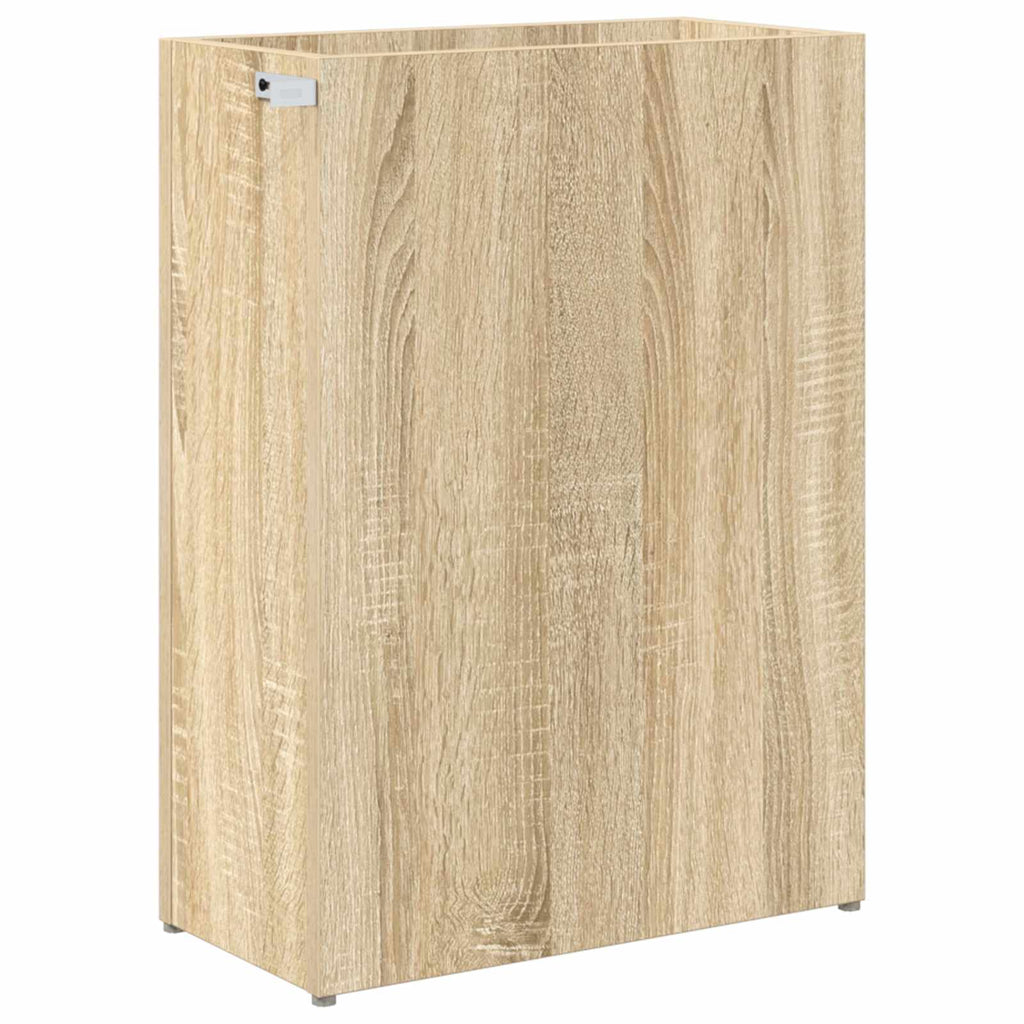 vidaXL Stojak na parasol Dąb Sonoma 40 x 20 x 55,5 cm