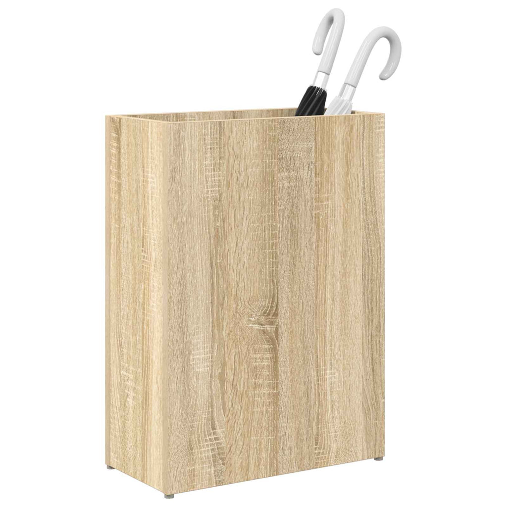vidaXL Stojak na parasol Dąb Sonoma 40 x 20 x 55,5 cm