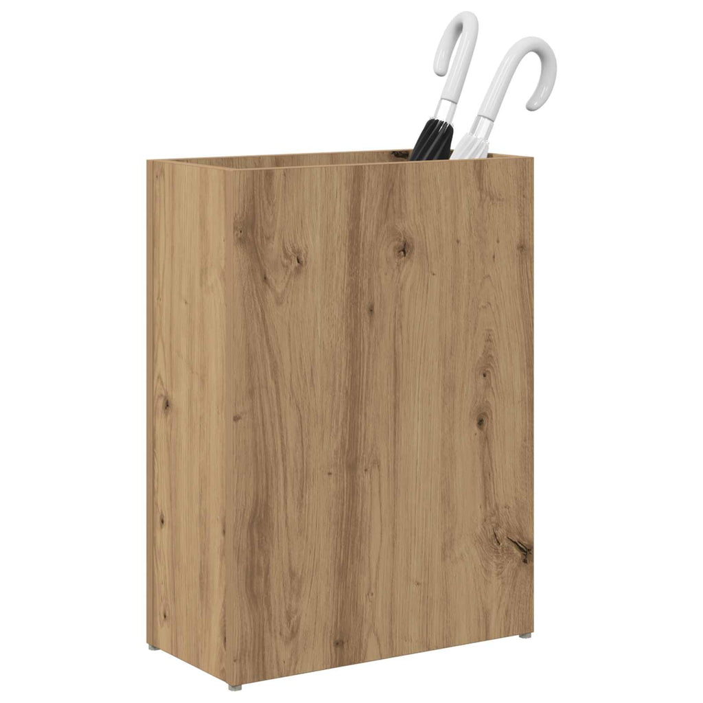 vidaXL Stojak na parasol Dąb rzemieślniczy 40 x 20 x 55,5 cm