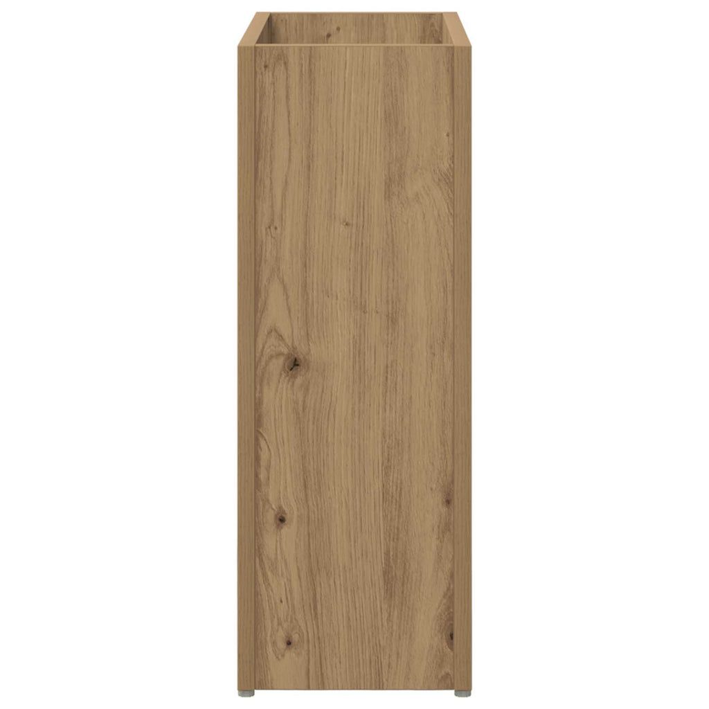 vidaXL Stojak na parasol Dąb rzemieślniczy 40 x 20 x 55,5 cm