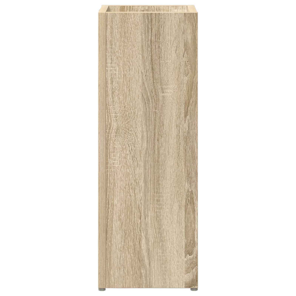 vidaXL Stojak na parasol Dąb Sonoma 20 x 20 x 55,5 cm