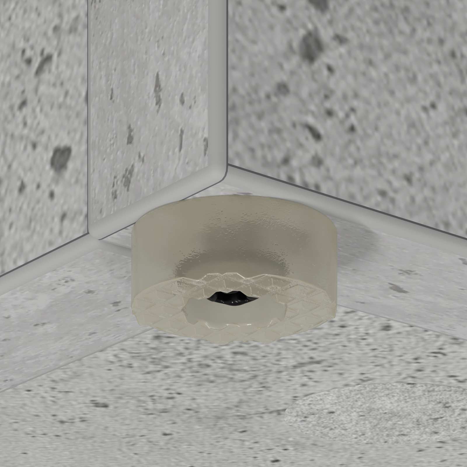 vidaXL Stojak na parasol Betonowy szary 20 x 20 x 55,5 cm