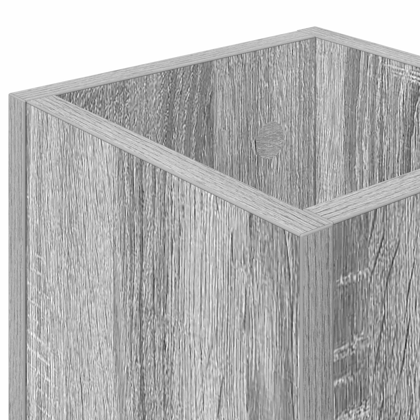 vidaXL Stojak na parasol Szary Sonoma 20 x 20 x 55,5 cm