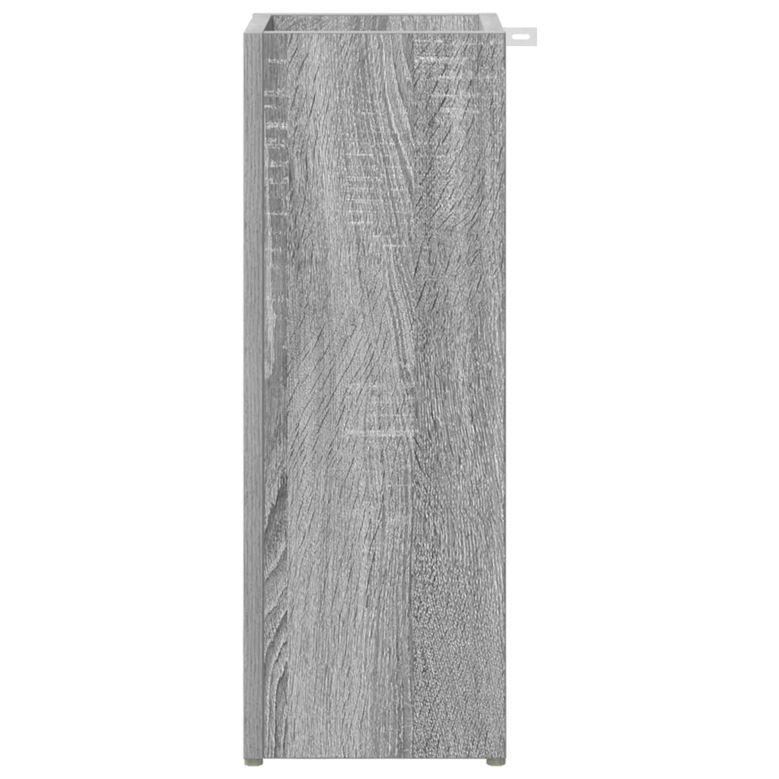 vidaXL Stojak na parasol Szary Sonoma 20 x 20 x 55,5 cm