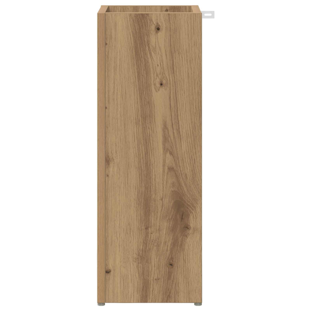 vidaXL Stojak na parasol Dąb rzemieślniczy 20 x 20 x 55,5 cm
