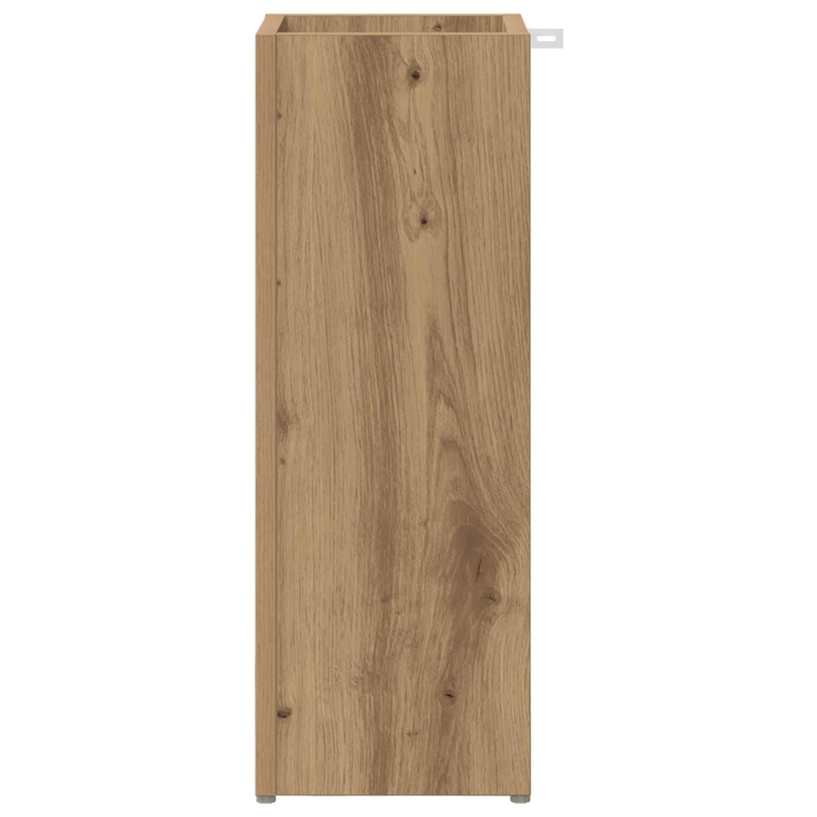 vidaXL Stojak na parasol Dąb rzemieślniczy 20 x 20 x 55,5 cm