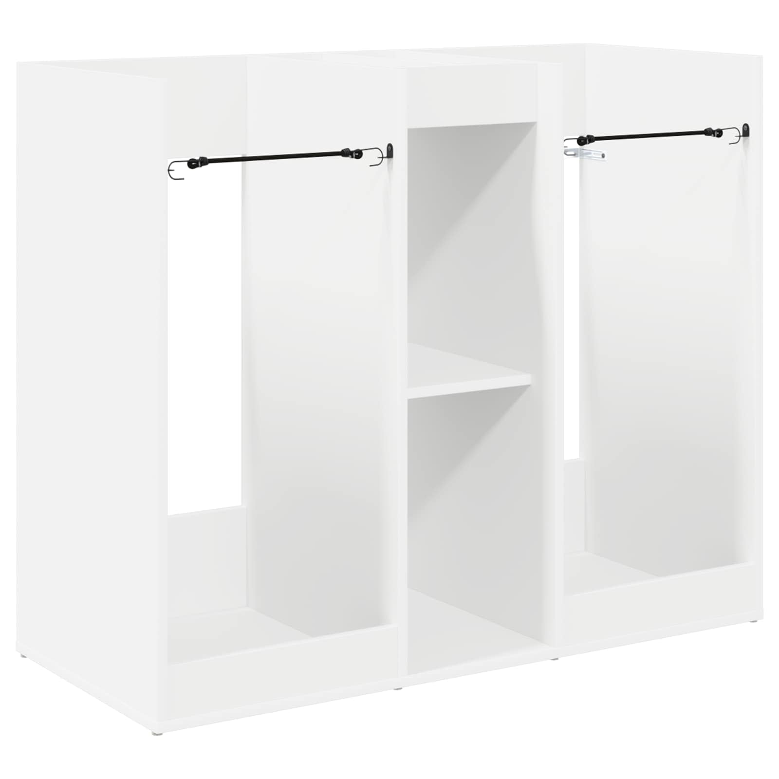 vidaXL Szafka golfowa Gładki Biały 102 x 45 x 85,5 cm