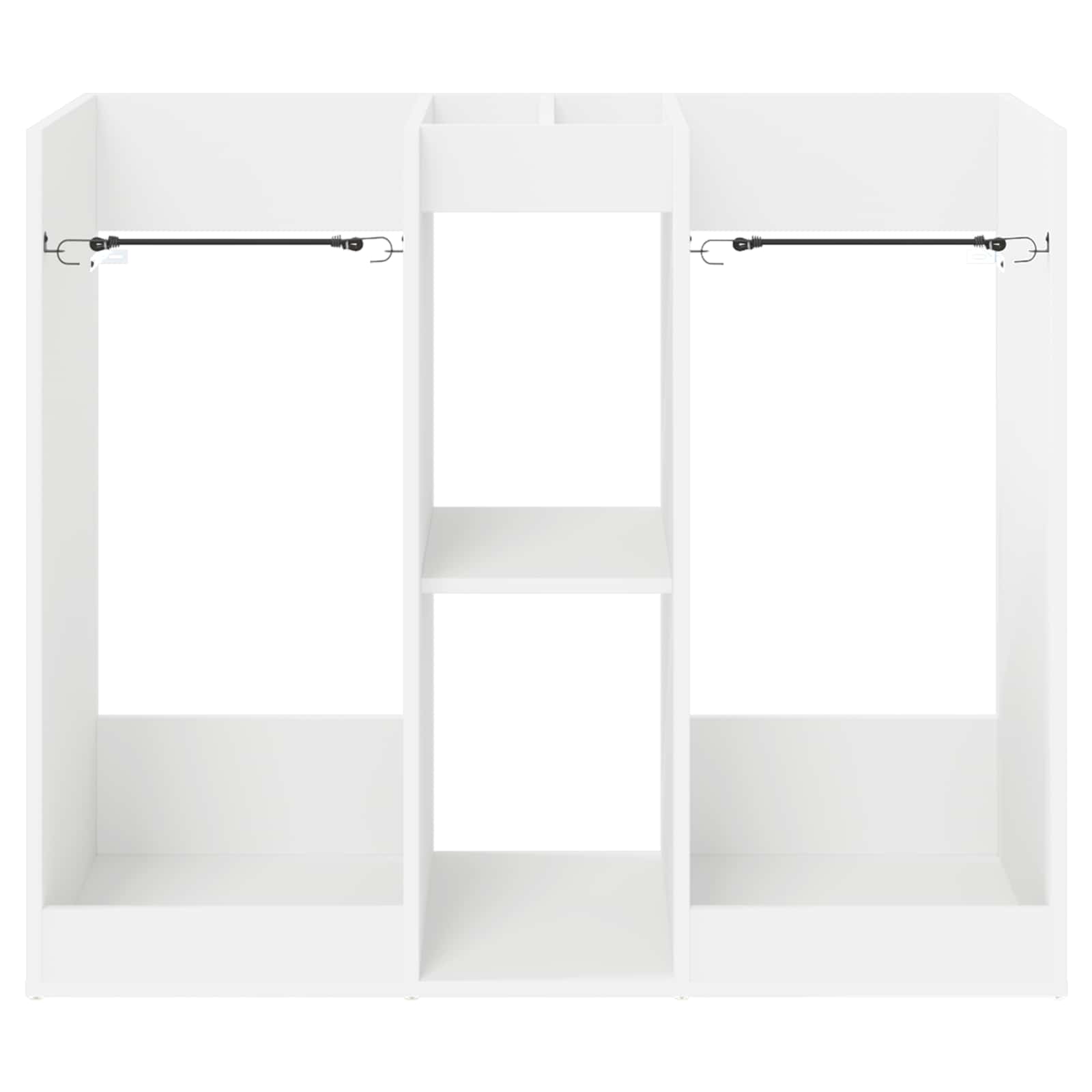 vidaXL Szafka golfowa Gładki Biały 102 x 45 x 85,5 cm