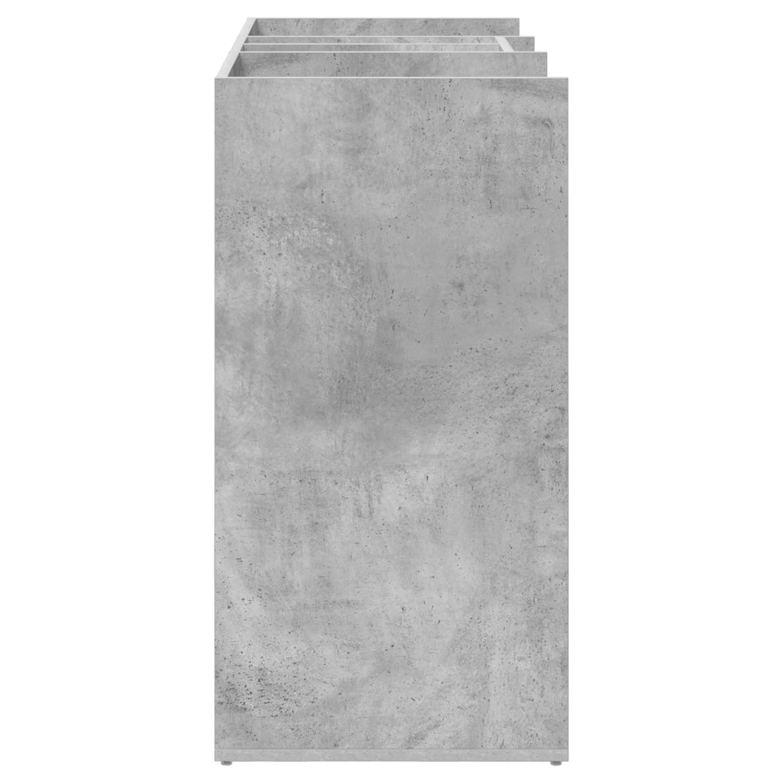 vidaXL Szafka golfowa Gładki Betonowy szary 102 x 45 x 85,5 cm