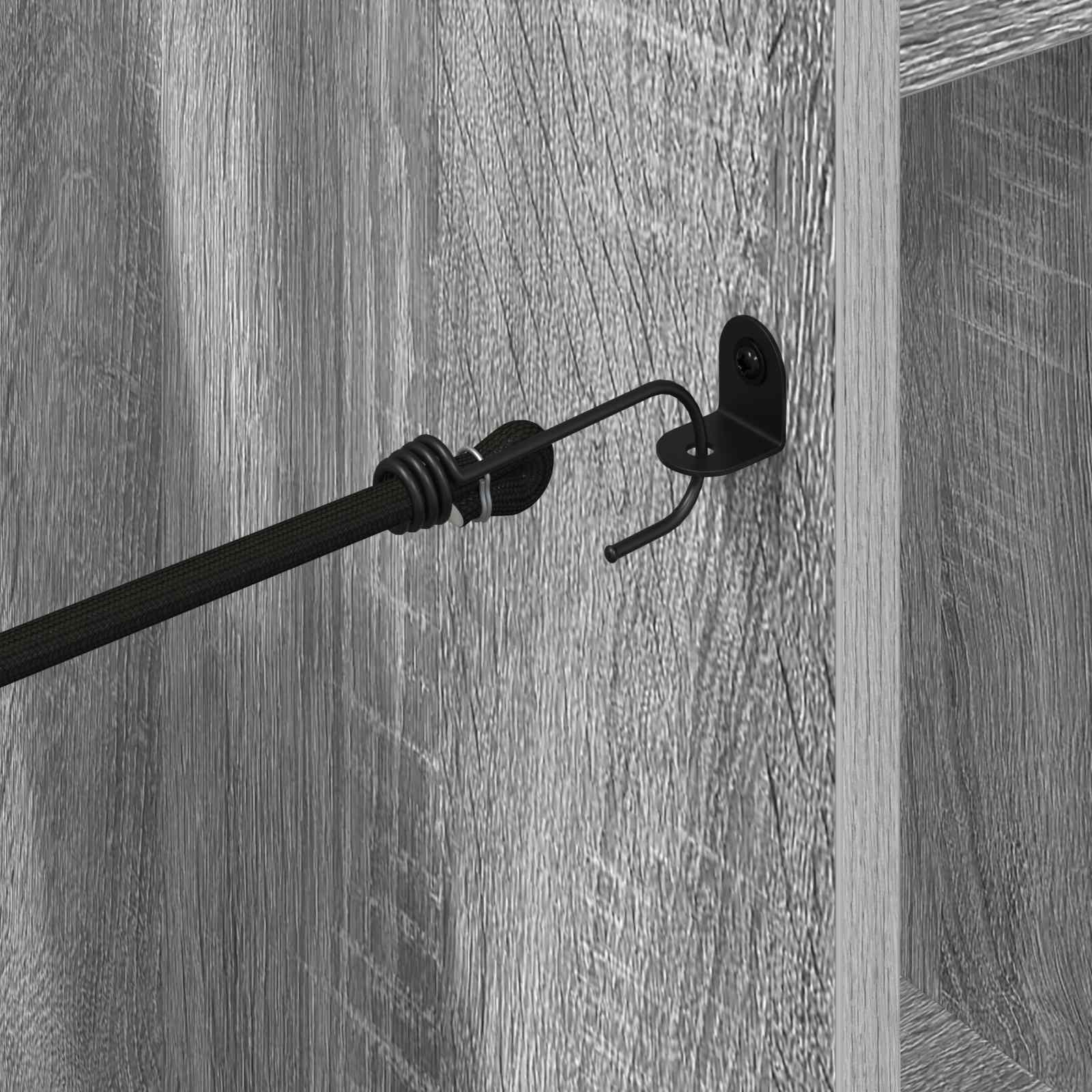 vidaXL Szafka golfowa Gładki Szary Sonoma 102 x 45 x 85,5 cm