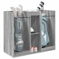 vidaXL Szafka golfowa Gładki Szary Sonoma 102 x 45 x 85,5 cm
