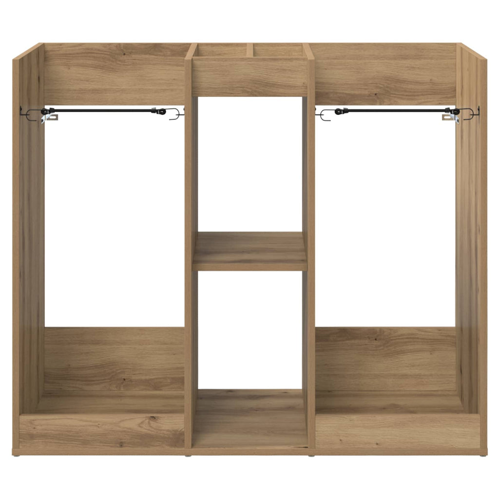 vidaXL Szafka golfowa Gładki Dąb rzemieślniczy 102 x 45 x 85,5 cm