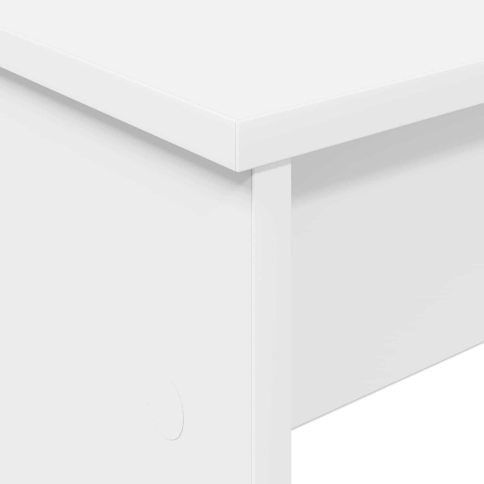 vidaXL Stojak na keyboard Biały 130 x 32 x 64 cm