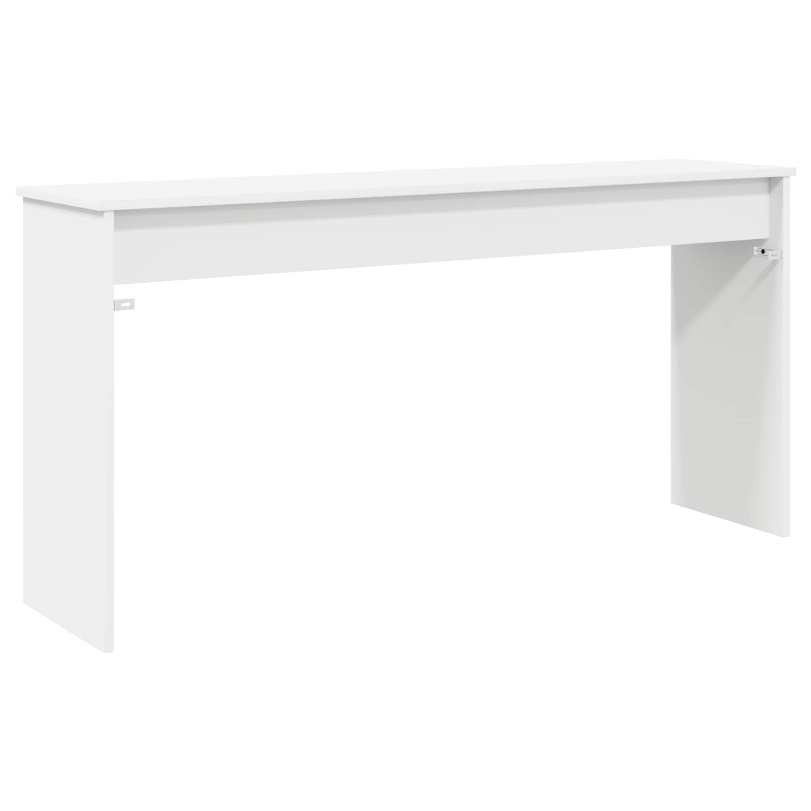vidaXL Stojak na keyboard Biały 130 x 32 x 64 cm