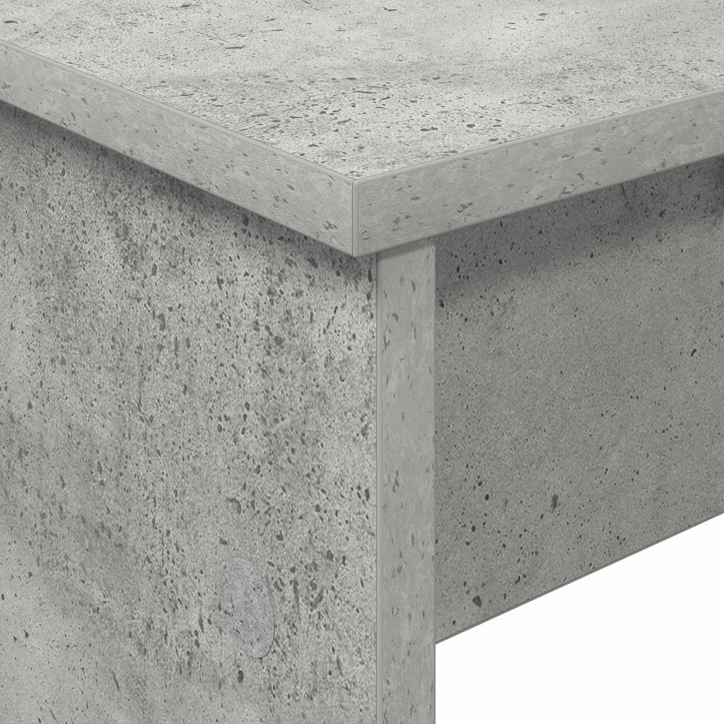 vidaXL Stojak na keyboard Betonowy szary 120 x 32 x 64 cm
