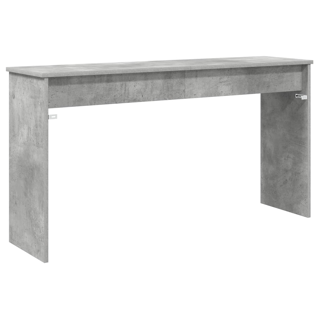 vidaXL Stojak na keyboard Betonowy szary 120 x 32 x 64 cm
