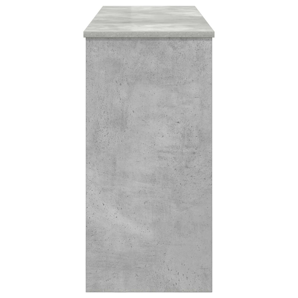 vidaXL Stojak na keyboard Betonowy szary 120 x 32 x 64 cm