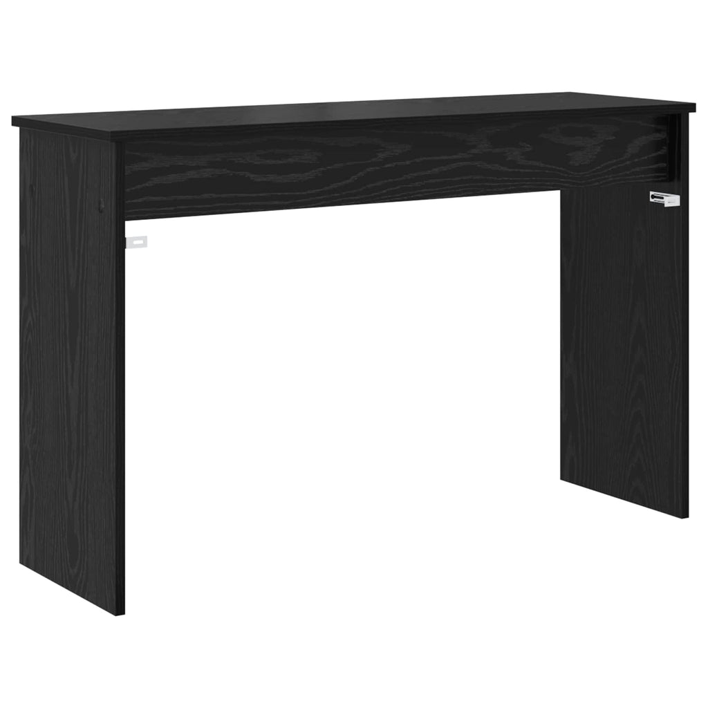 vidaXL Stojak na keyboard Czarny Dąb 100 x 32 x 64 cm