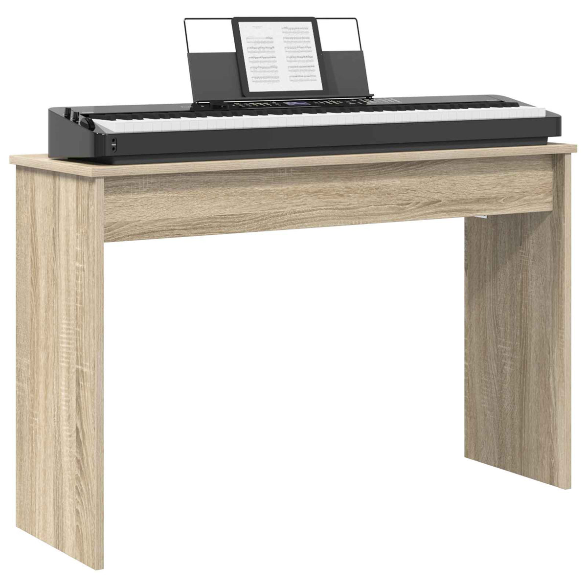 vidaXL Stojak na keyboard Dąb Sonoma 100 x 32 x 64 cm