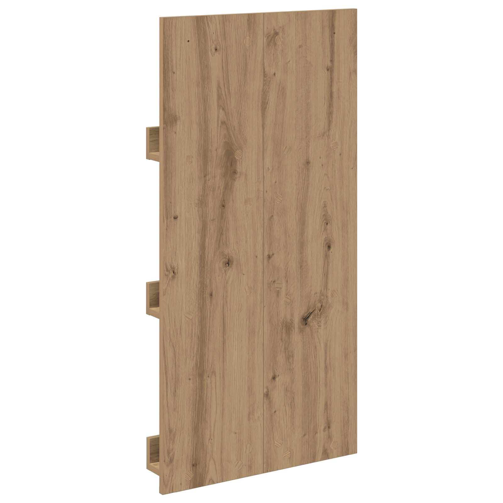 vidaXL Regał na gazety z półką Dąb rzemieślniczy 51 x 11 x 102 cm