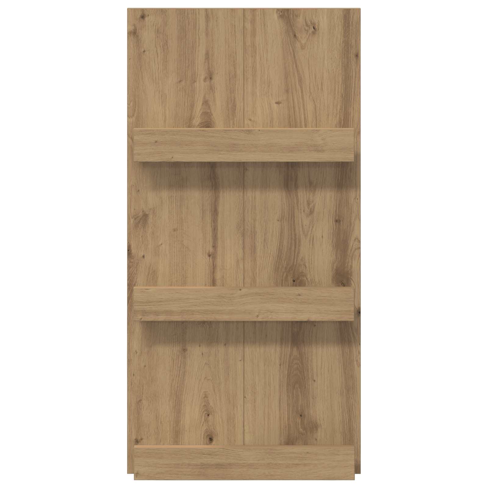 vidaXL Regał na gazety z półką Dąb rzemieślniczy 51 x 11 x 102 cm
