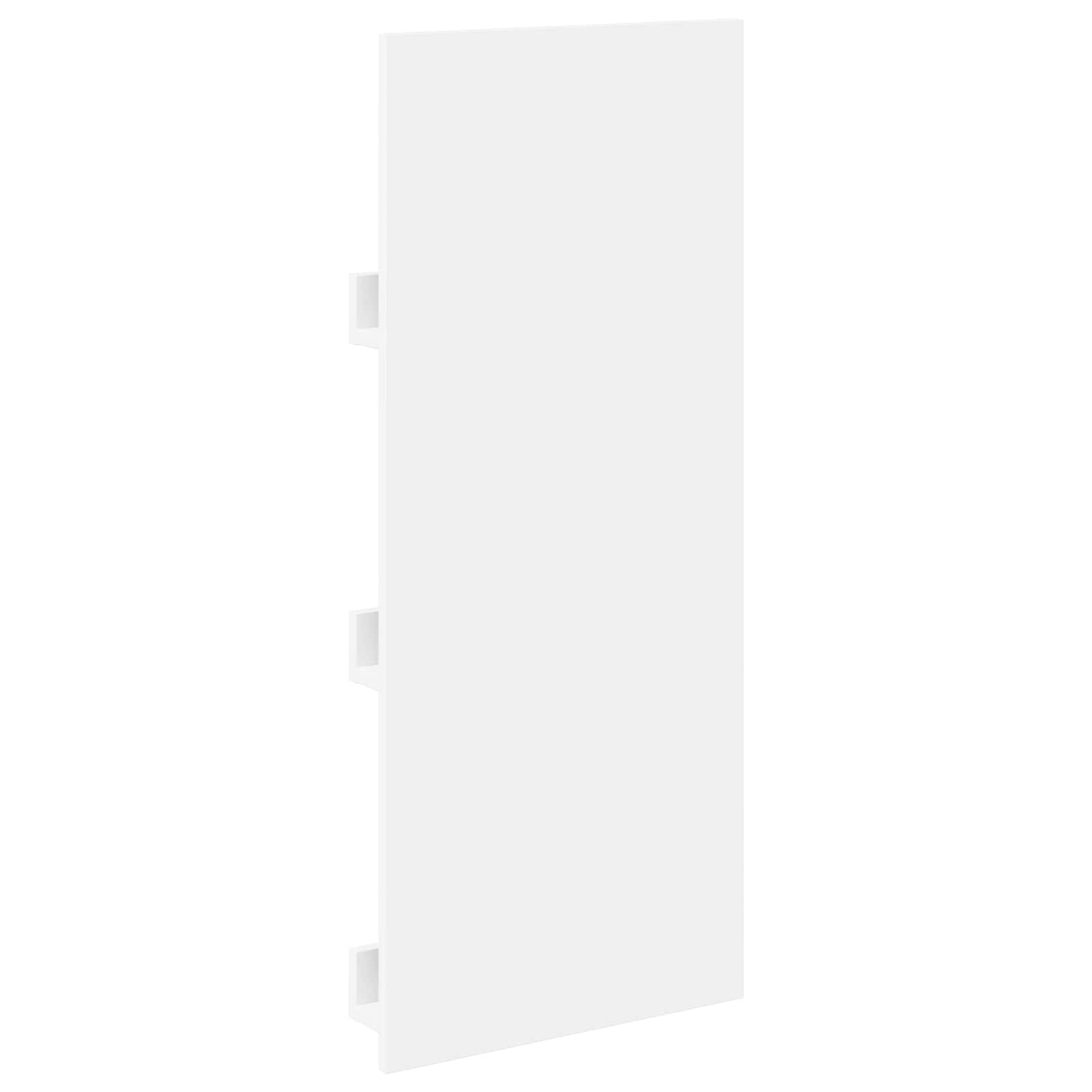 vidaXL Regał na gazety Biały 43 x 11 x 102 cm Materiał drewnopochodny