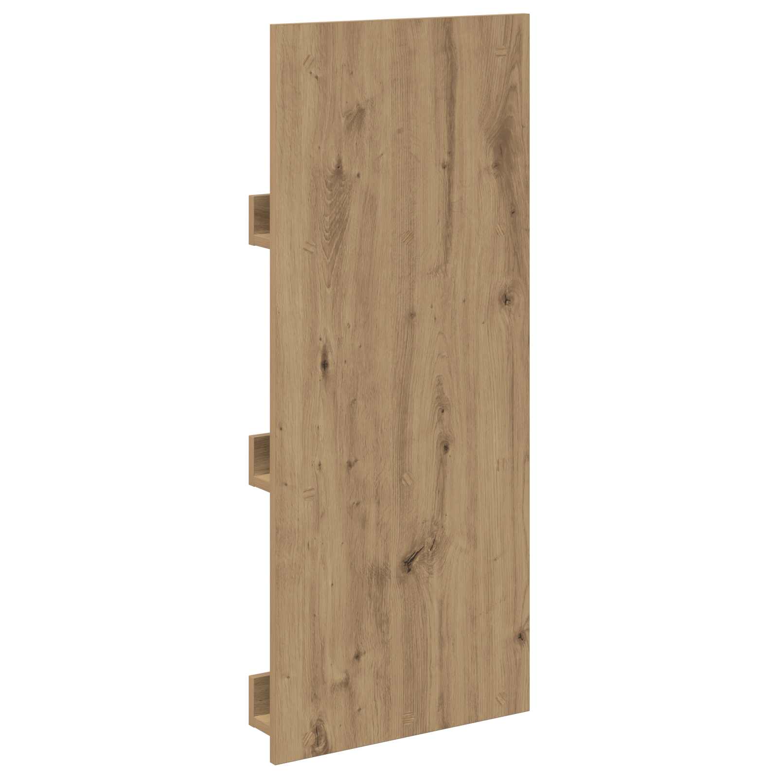 vidaXL Regał na gazety z półką Dąb rzemieślniczy 43 x 11 x 102 cm