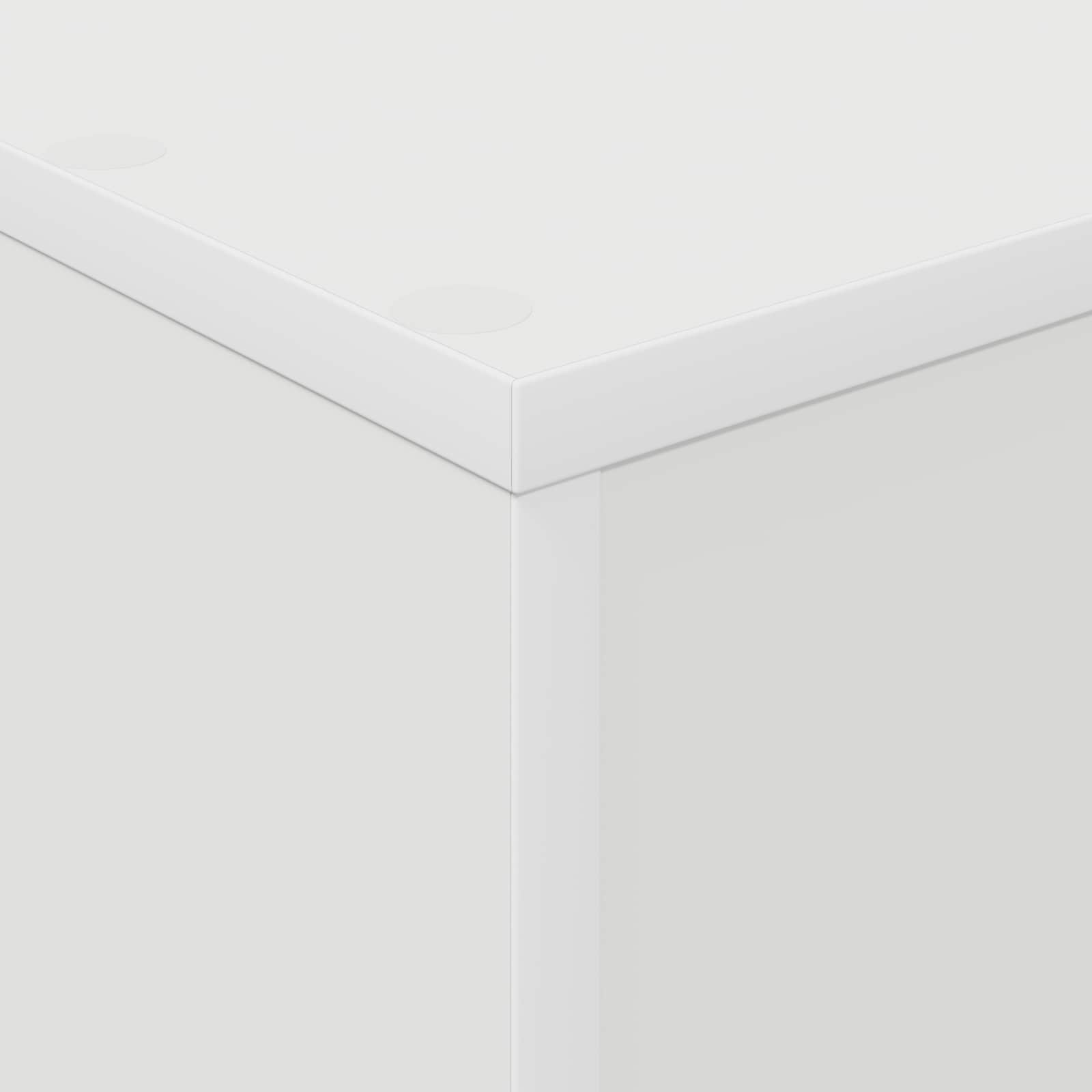 vidaXL Regał na gazety Biały 70 x 41 x 96 cm Materiał drewnopochodny