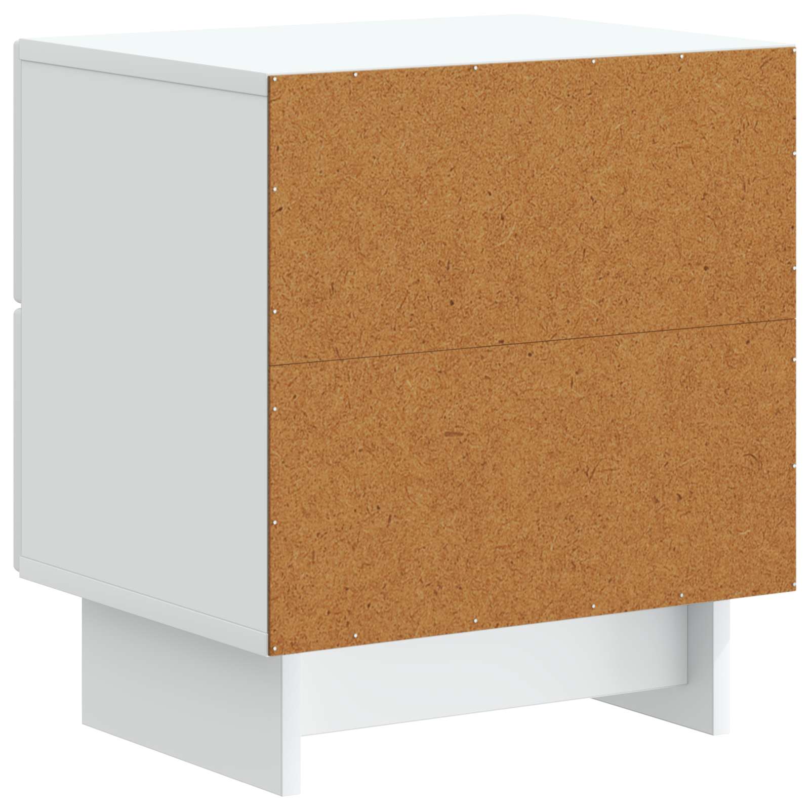 vidaXL Szafka Nocna z szufladą 2 pcs Biały 43 x 34,5 x 47,5 cm
